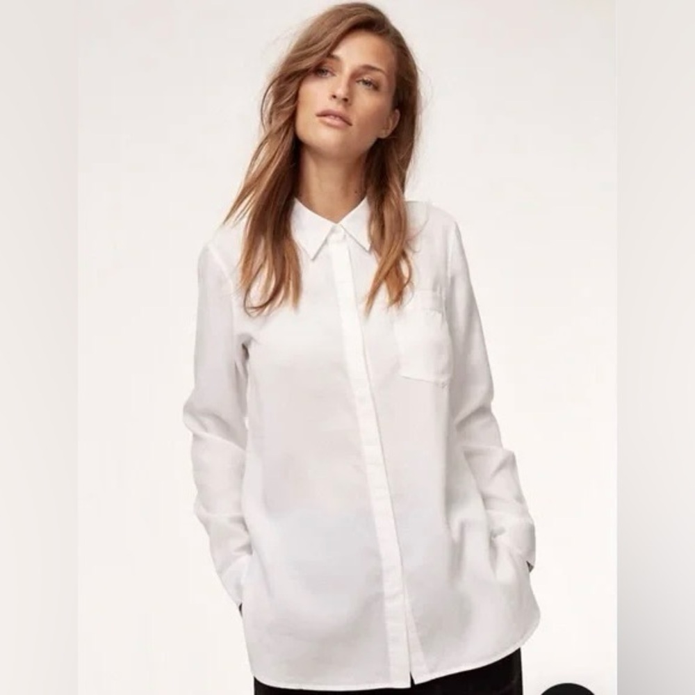 Babaton White Reno Shirt
